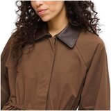 Vila Plašči Hella Long Jacket - Coffee Bean Kostanjeva | Shoptok.si