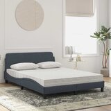  Krevet s madracem Dover tamnosivi 120 x 200 cm baršunasti | shoptok.hr