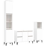  3-dijelni set kupaonskog namještaja bijeli konstruirano drvo | shoptok.hr