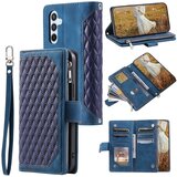 INORCO Za Samsung Galaxy A54 5G Protiprašna torbica za telefon iz PU usnja Rhombus Texture Ovitek za denarnico na zadrgo s trakom, (22036714) Cene