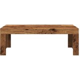 vidaXL Klubska mizica starinski les 102x50x35 cm inženirski les | Shoptok.si