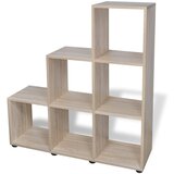 Furnova Stopničasta knjižna omara/ razstavna polica 107 cm videz hrasta, (21932155) | Shoptok.si