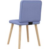  Jedilni stoli 4 kosi Jeans Blue Fabric, (21822358) | Shoptok.si