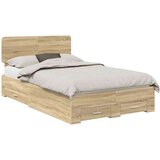  Konstrukcija postelje Sonoma hrast 120 x 200 cm Konstruiran les, (5000102763) | Shoptok.si