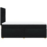  Box spring krevet s madracem crni 90x190 cm od tkanine | shoptok.hr