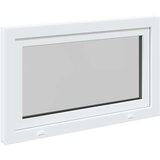 vidaXL Kletno okno "RISOR" 100x70 cm vrtljivo-nagibno DIN desno belo | Shoptok.si