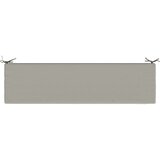  Jastučić za klupu SOEST 100% poliester Siva 150 x 40 x 5 cm Slike