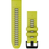 Garmin nadomestni pašček, Quickfit 26'', silikonski, Electric Lime/Graphite, (20836547) | Shoptok.si