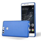Cadorabo Case, združljiv s Huawei v kovinsko modri barvi - zaščitni pokrov iz fleksibilnega silikona TPU, (20587358) | Shoptok.si