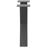  Noge za stolić u obliku slova X 2 kom antracit 50x(42-43) cm | shoptok.hr