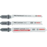 Bosch Set listova za ubodnu testeru 2607011947, Za laminat i tanke ploče, 15 komada Cene