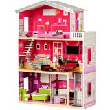 ECO TOYS Velika drvena kućica za lutke s liftom - Malibu residence | shoptok.hr