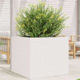  Vrtna sadilica bijela 80x80x68 5 cm od masivne borovine | shoptok.hr