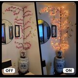  floravine zidne lampe sa cvetnim vinovom lozom - 144 led | Eponuda.com