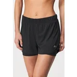 Kratke hlače & Bermuda ONPMILA LOOSE TRAIN SHORTS Črna