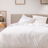 Douceur d intérieur Bijela 3-dijelna pamučna posteljina za bračni krevet/za produženi krevet 240x220 cm Meline – | shoptok.hr