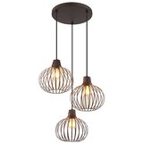 Globo 33379311 - Visilica na sajli MATEO 3xE27/40W/230V | Eponuda.com