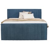CARRYHOME POSTELJA BOXSPRING 180 cm x 200 cm , tekstil modra | Shoptok.si