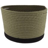 Tendance Pletena košara, 28x22.5 cm Khaki, Crna | Eponuda.ba