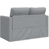  Podni kauč na razvlačenje 2-u-1 svjetlosivi 112x174x55cm baršun | Eponuda.com