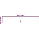 Traka za tepih MARSA Krema 50 x 250 cm Poliester i PVC | shoptok.hr