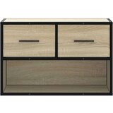 TV omarica sonoma hrast 60x31x39,5 cm inženirski les in kovina | Shoptok.si