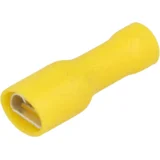 Spojnica za kabal krimp 4-6mm sa izolacijom žuta