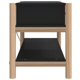 TV ormarić crni 82 x 38 x 45 cm od konstruiranog drva | Eponuda.com