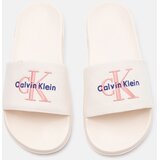 Calvin Klein Natikače s potpeticom pijesak / plava / puder roza | shoptok.hr