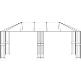  Okvir za gazebo 6 x 3 m Crna Čelik | shoptok.hr