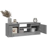 TV ormarić s vratima boja sivog hrasta sonome 102x30x36 cm | shoptok.hr