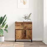  Kreveta Staro drvo 60 x 35 x 70 cm Obrađeno drvo i čelik | shoptok.hr