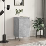 vidaXL Komoda betonsko siva 40x35x70 cm inženirski les | Shoptok.si
