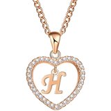 IZMAEL Ogrlica Slovo - H / Zlatna | shoptok.hr