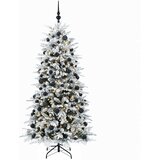  Umjetno božićno drvce s kuglicom 240 cm 300 LED lampica | shoptok.hr