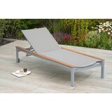Gardenson Vrtni Ležalnik Naxos, Siva, Bež | Shoptok.si