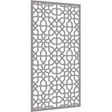  Vrtni zidni ukras 105 x 55 cm čelik COR-TEN s maurskim uzorkom | Eponuda.ba