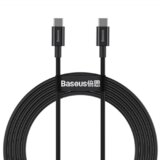 Baseus podatkovni kabel CATYS-C011 Superior QC Type C 100W 2m - črn | Shoptok.si