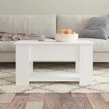  Stolić za kavu bijeli 79 x 49 x 41 cm od konstruiranog drva | Shoptok.si