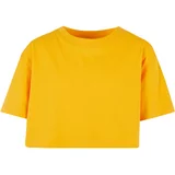 Urban Classics Kids Girls' Short T-Shirt Kimono Tee - Yellow