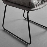 Bessagi Home stol kona, siva | Shoptok.si