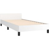  Okvir za krevet s uzglavljem bijeli 80 x 200 cm od umjetne kože | shoptok.hr