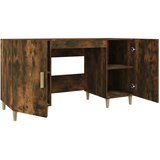  Radni stol boja dimljenog hrasta 140x50x75 cm konstruirano drvo | shoptok.hr