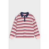Sinsay Pamučna Prugasta Polo Majica Dugih Rukava | shoptok.hr