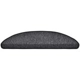  Prostirke za stepenice 20 kom 56x17x3 cm antracit poluokrugle | shoptok.hr