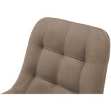 CARRYHOME STOL, tekstil barve kapučina | Shoptok.si
