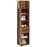  Visok predalnik Star les 50 x 42,5 x 225 cm Konstruiran les, (5000108318) | Shoptok.si