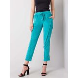RUE PARIS Sweatpants-RV-DR-6110.92P-Turquoise | Shoptok.si