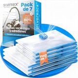 SILVERRACK komplet 7 vakuumskih vreč za oblačila M/XL | Shoptok.si