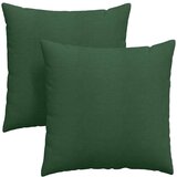 vidaXL jastučići za sofu 2 pcs tamnozelena 80 x 80 cm kordura tekstil | shoptok.hr